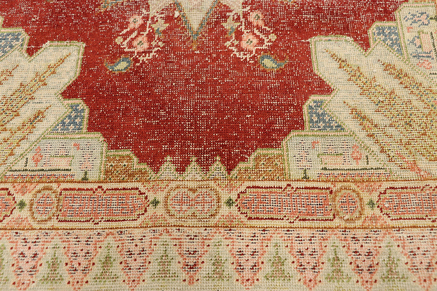 2 x 3 Vintage Sivas Silk Rug 52585