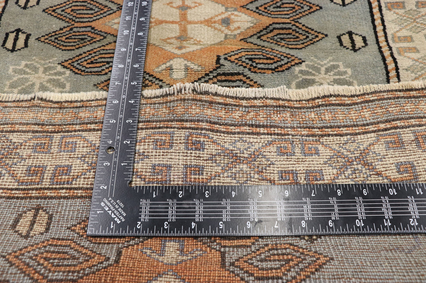 2 x 4 Vintage Oushak Rug 52586