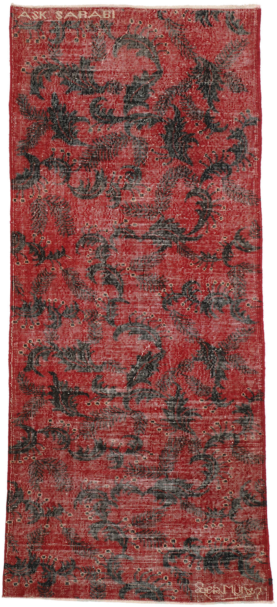 4 x 9 Zeki Muren Vintage Sivas Rug 52588