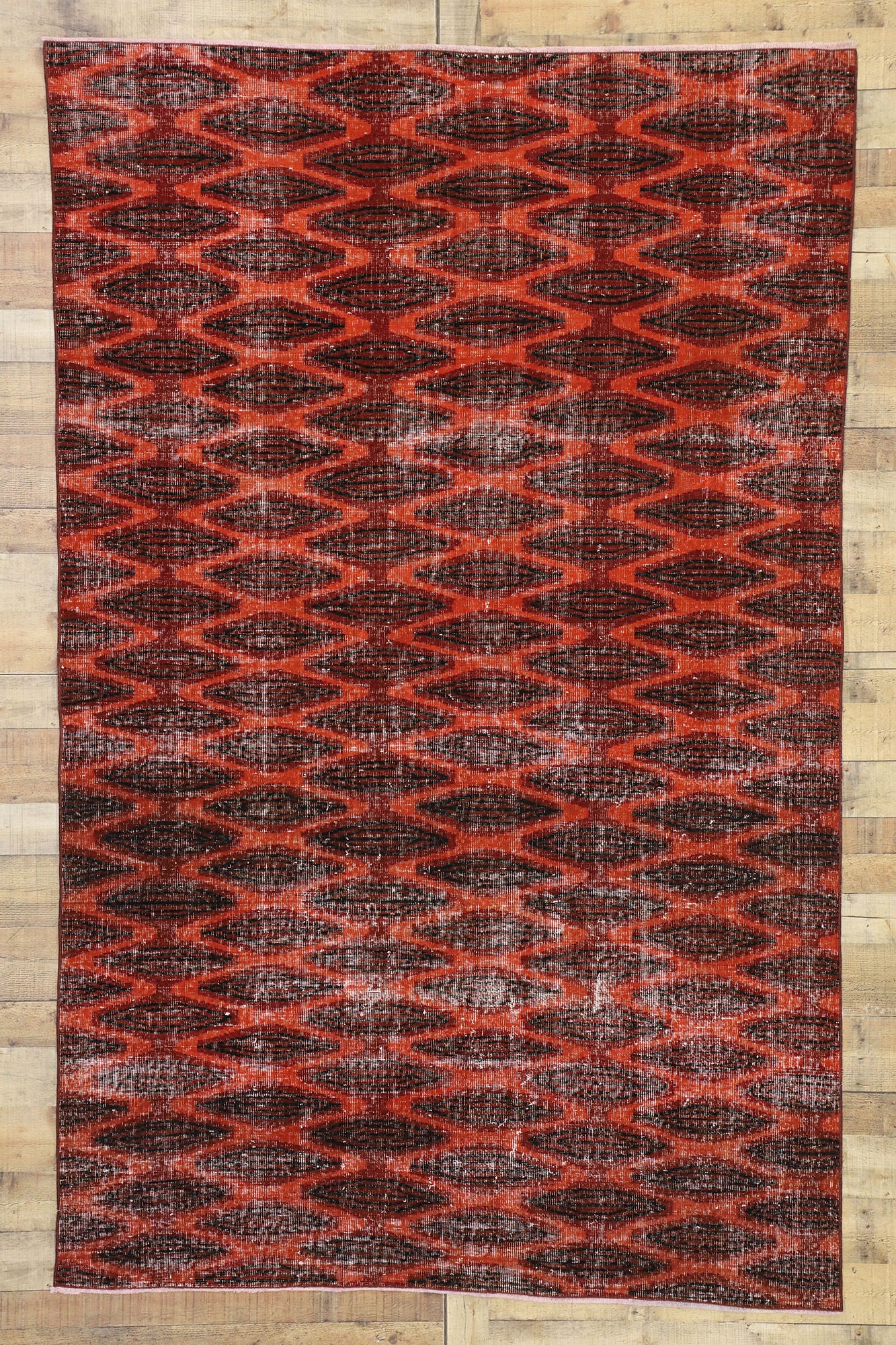 6 x 9 Zeki Muren Vintage Sivas Rug 52589
