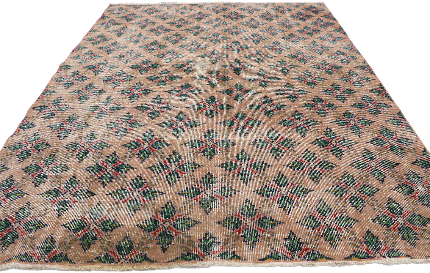 5 x 7 Zeki Muren Vintage Turkish Sivas Rug 52596