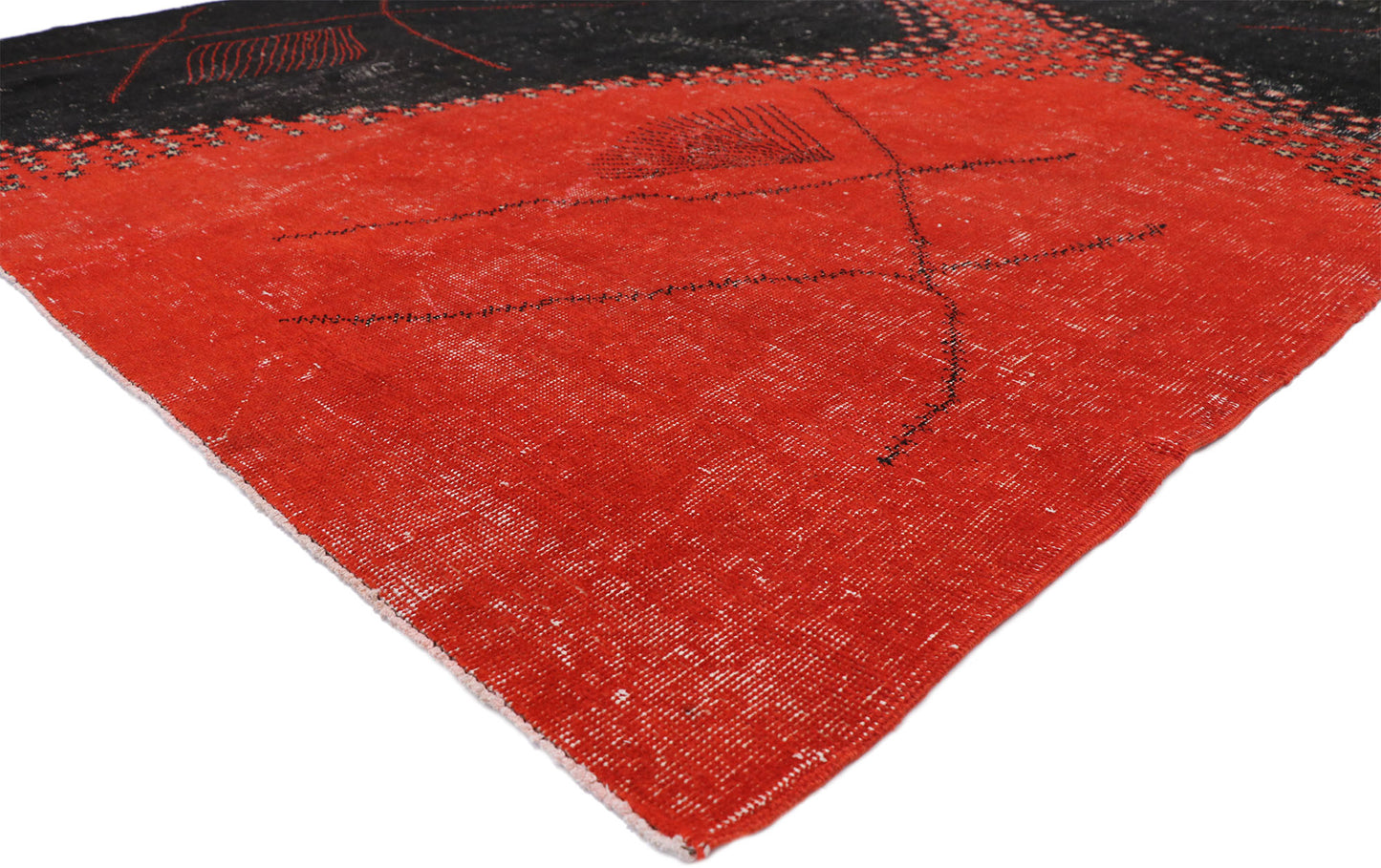 7 x 10 Zeki Muren Vintage Turkish Sivas Rug 52649