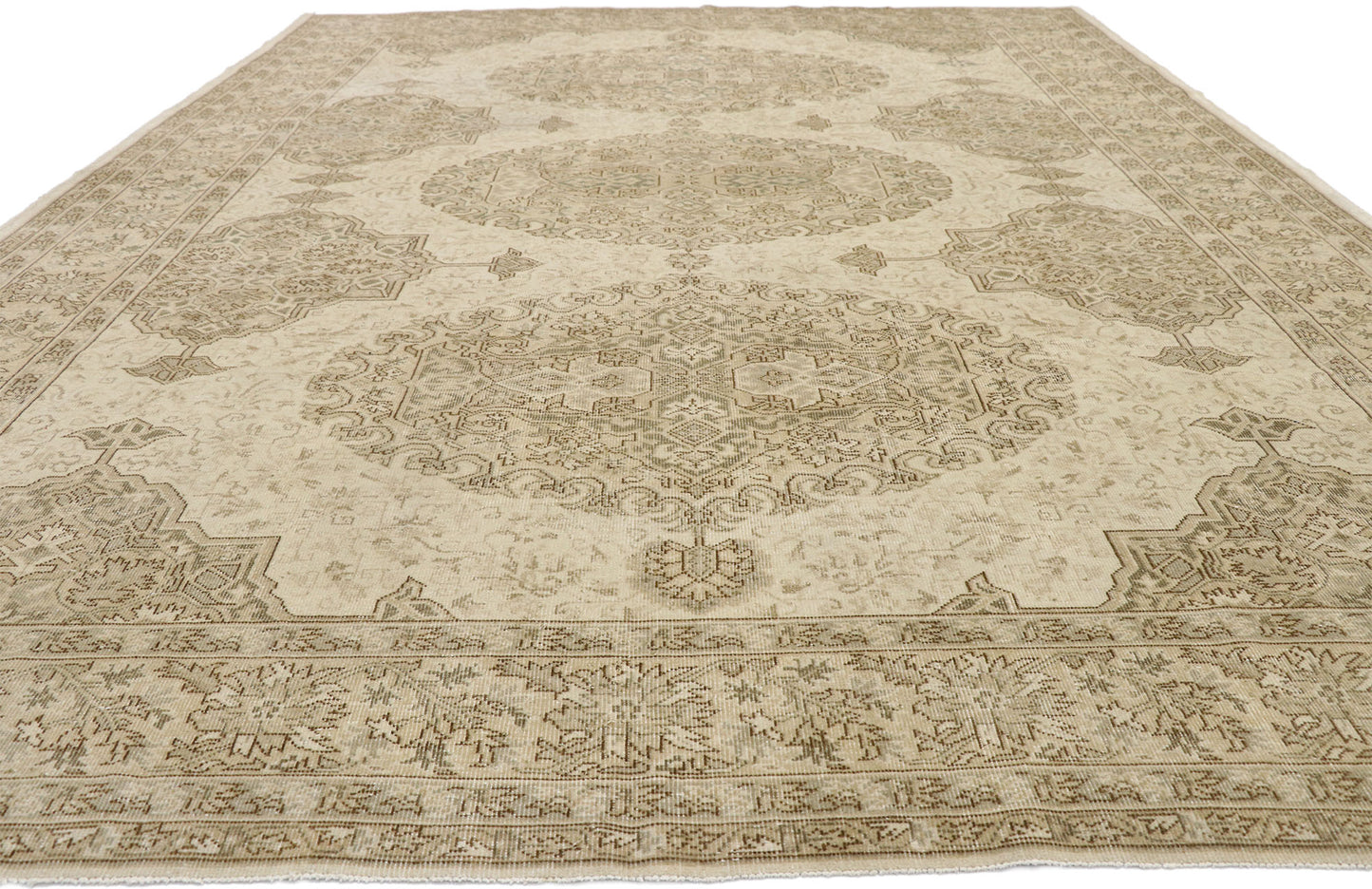 9 x 12 Vintage Turkish Sivas Rug 52652