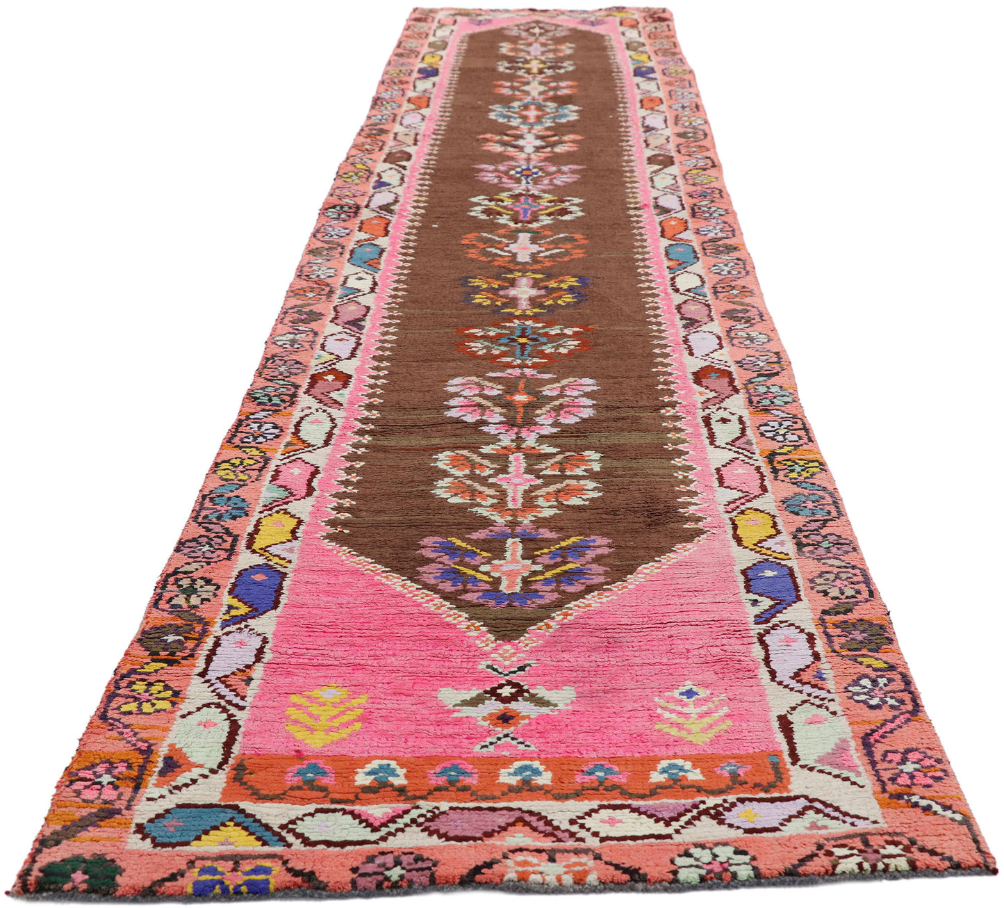 2 x 11 Vintage Oushak Runner 52662