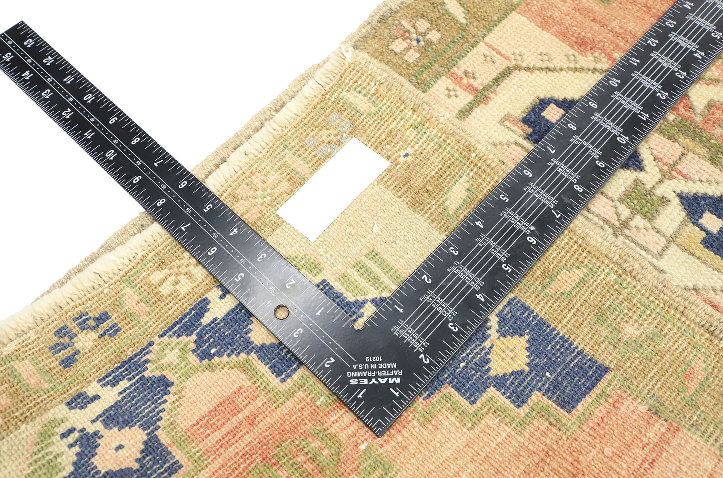 2 x 3 Vintage Oushak Rug 52688