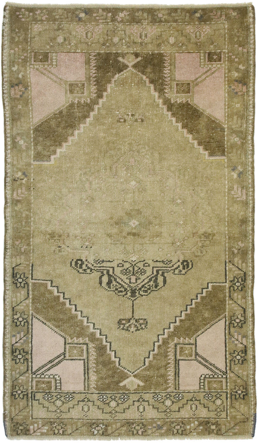 3 x 5 Vintage Turkish Kars Rug 52701