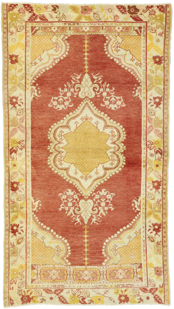4 x 7 Vintage Oushak Rug 52702