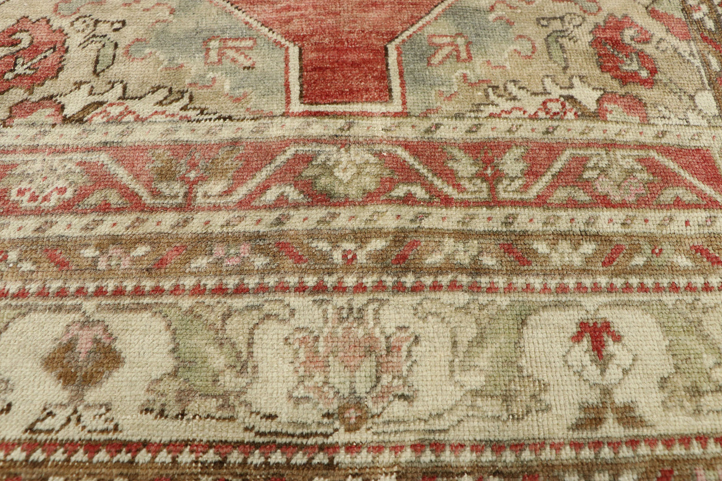 3 x 6 Vintage Oushak Rug 52706