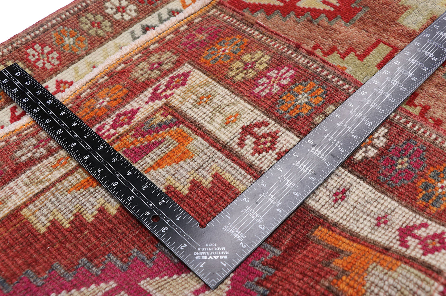 3 x 13 Vintage Oushak Runner 52709