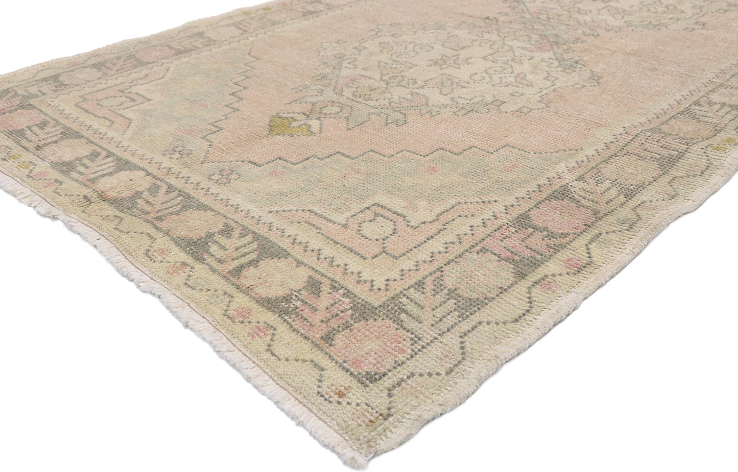 3 x 9 Vintage Turkish Oushak Runner 52720