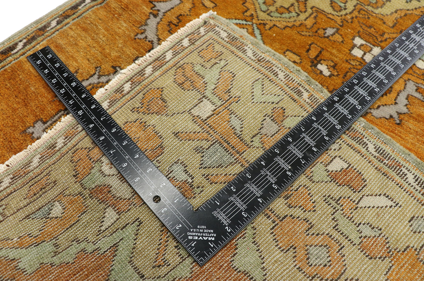 3 x 4 Vintage Oushak Rug 52761