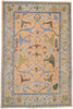 9 x 14 Colorful Turkish Oushak Rug 52786