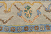 9 x 14 Colorful Turkish Oushak Rug 52786