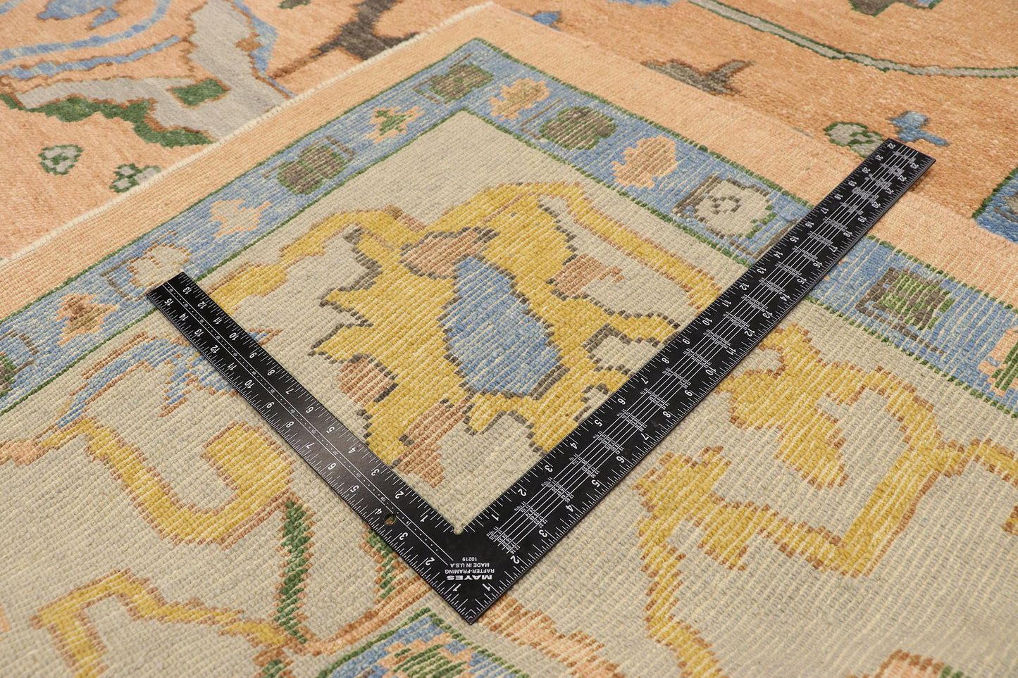 11 x 14 Contemporary Turkish Oushak Rug 52787