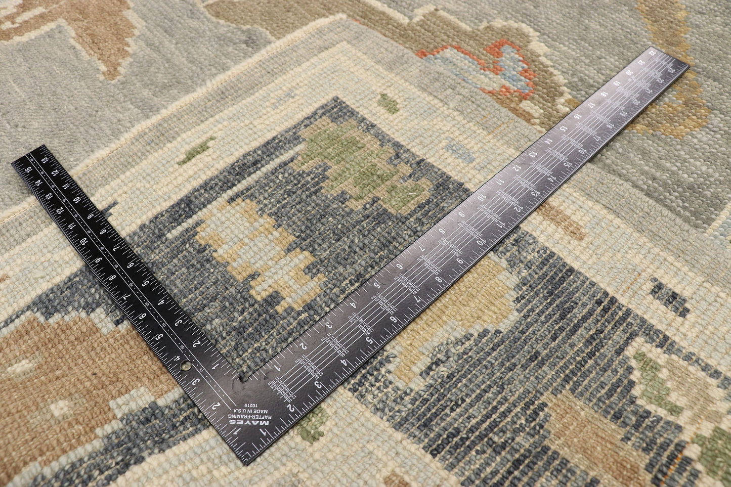 5 x 17 Contemporary Turkish Oushak Rug 52788