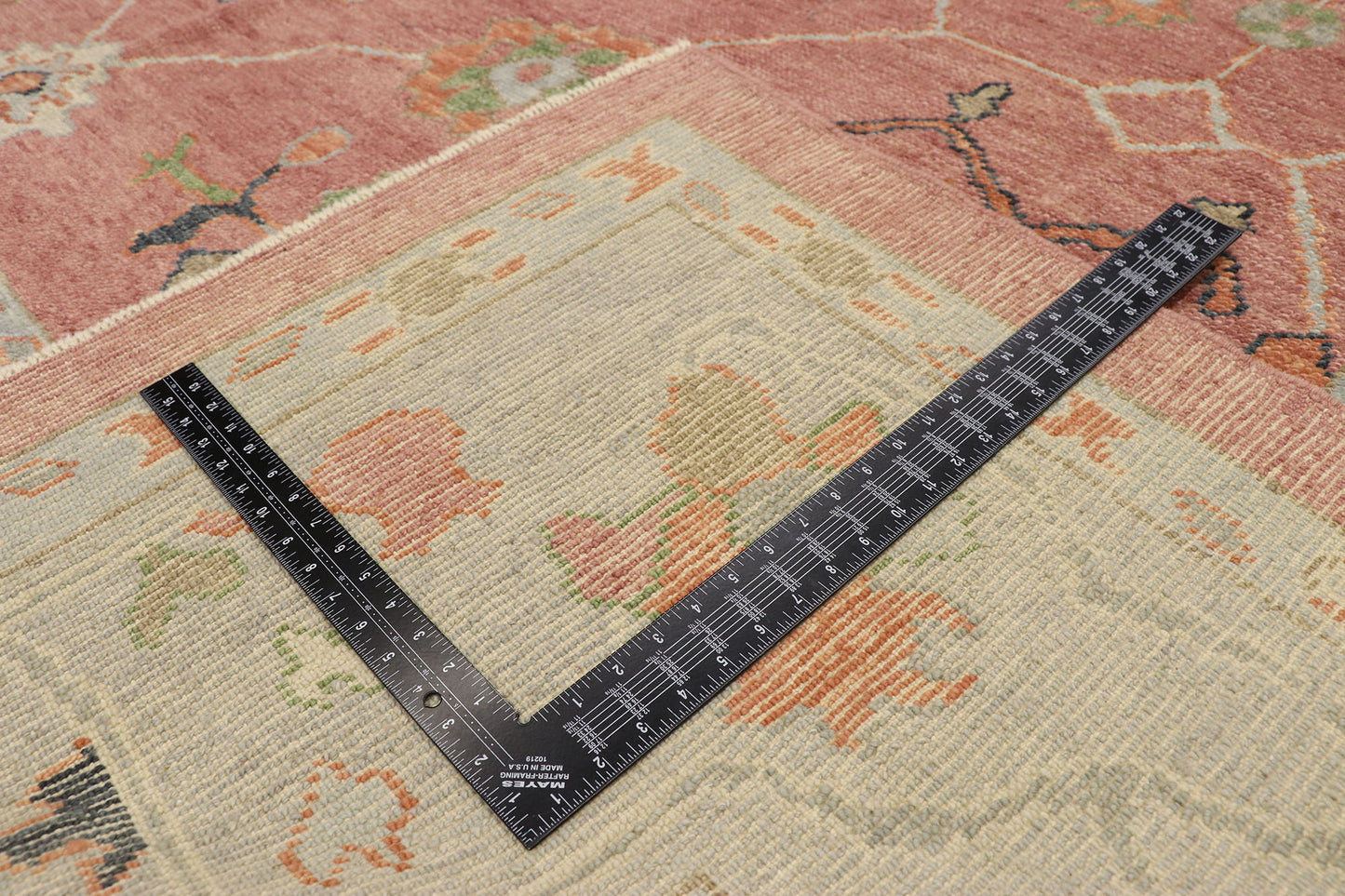 10 x 14 Contemporary Turkish Oushak Rug 52793