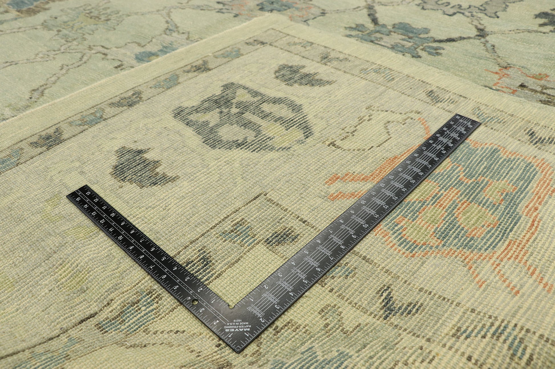 10 x 14 Modern Turkish Oushak Rug 52801