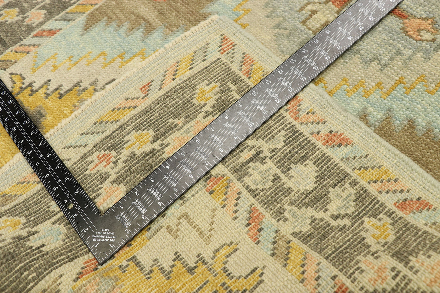 3 x 6 Contemporary Turkish Oushak Rug 52826