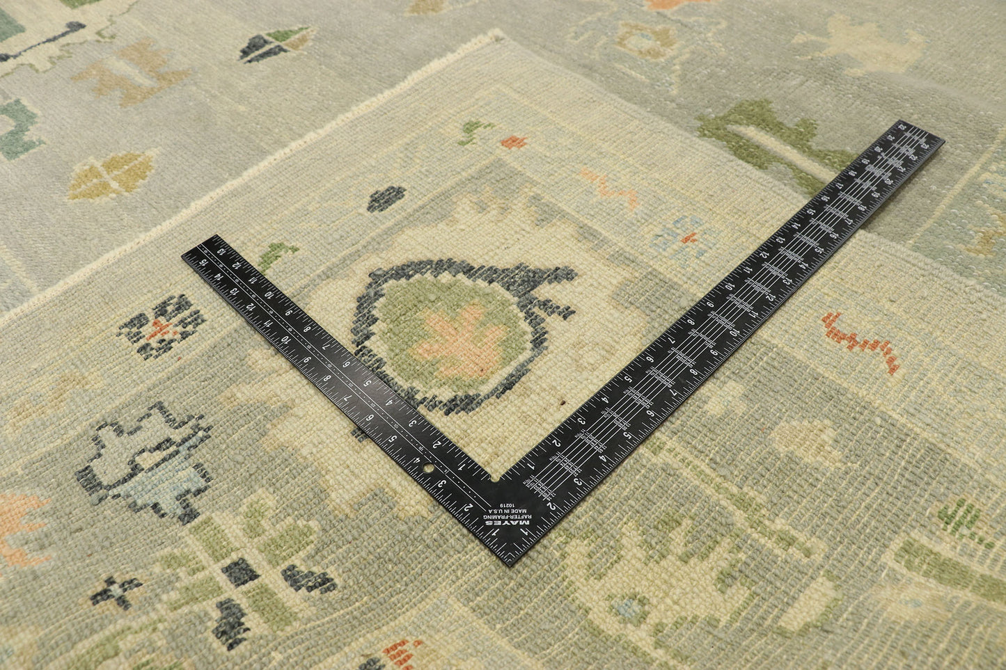 11 x 14 Contemporary Turkish Oushak Rug 52828