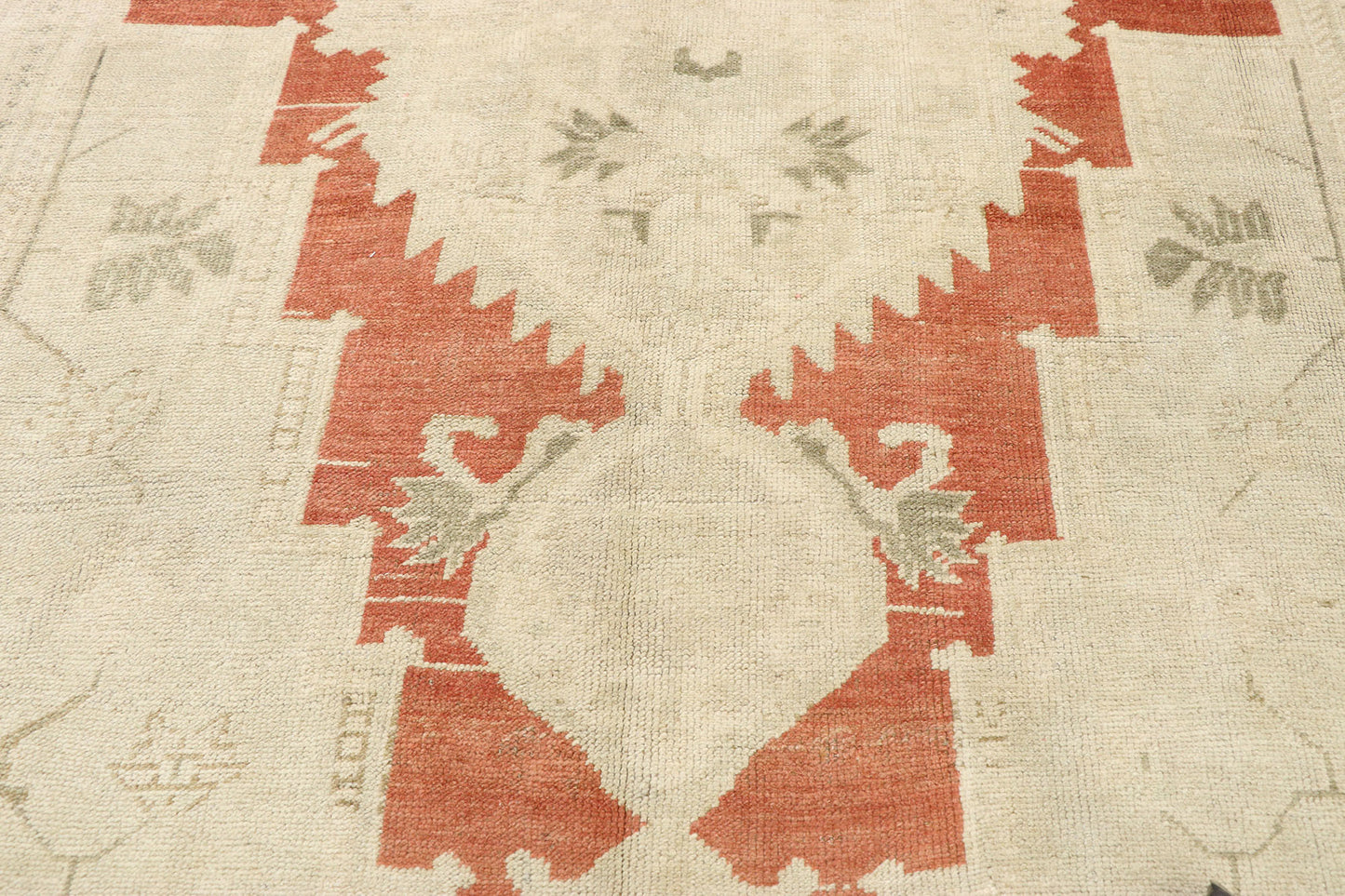 7 x 13 Vintage Turkish Oushak Rug 52832