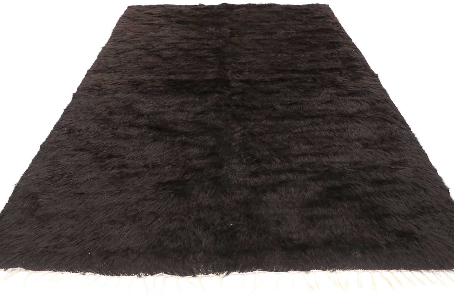 4 x 7 Turkish Angora Wool Kilim Rug 52838