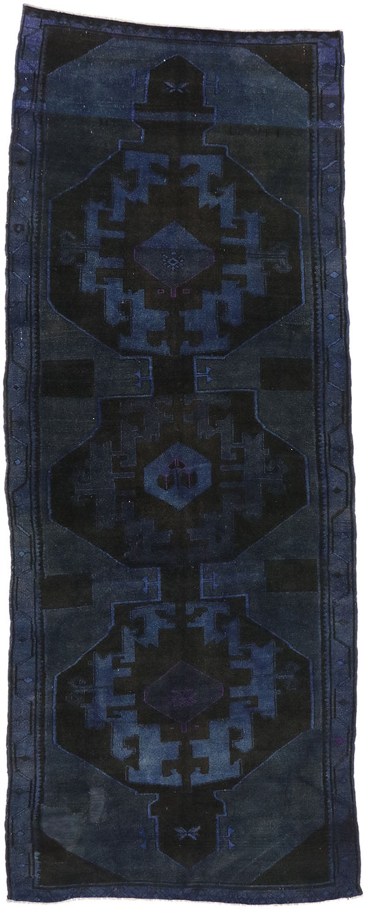 6 x 14 Vintage Turkish Overdyed Rug 52841