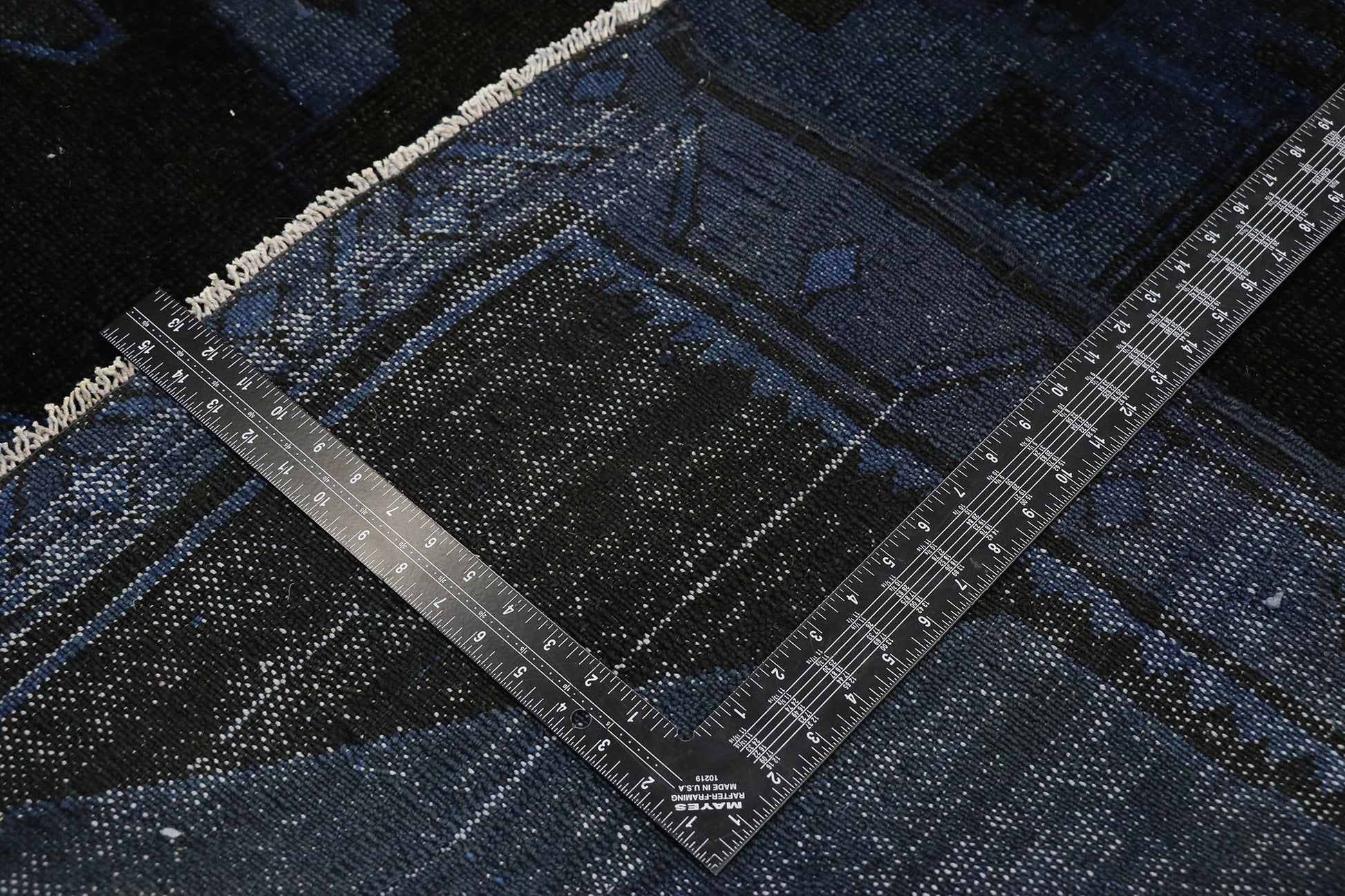 6 x 14 Vintage Turkish Overdyed Rug 52841