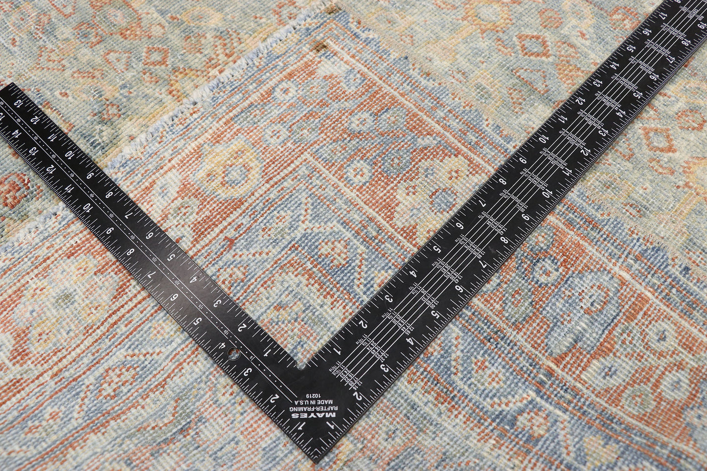 4 x 6 Antique Persian Mahal Rug 52845