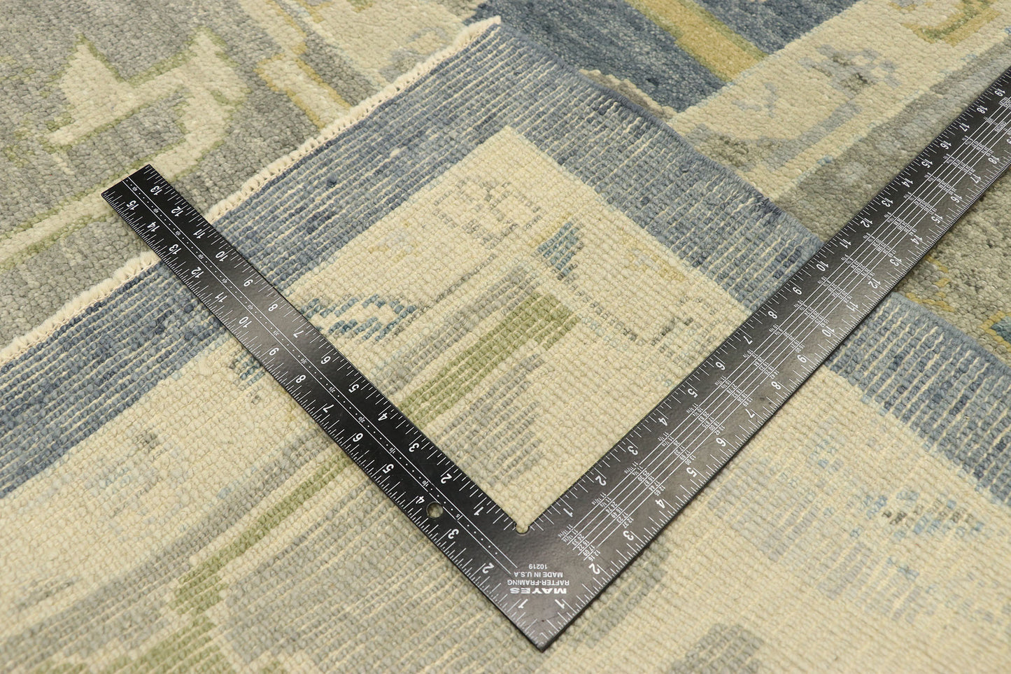 10 x 15 Contemporary Turkish Oushak Rug 52868