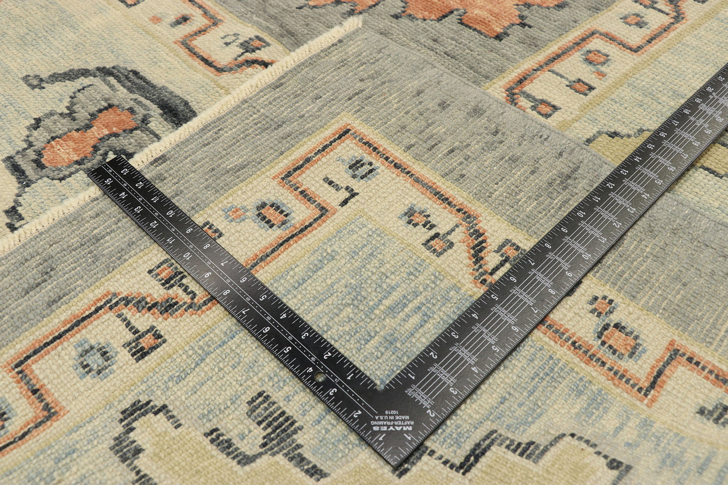 11 x 14 Contemporary Turkish Oushak Rug 52871