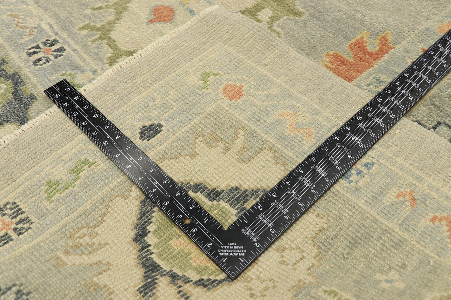11 x 14 Contemporary Turkish Oushak Rug 52879