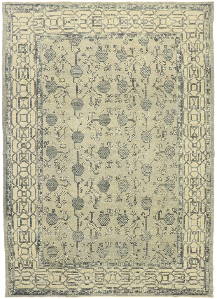 9 x 13 Turkish Khotan Rug 52898