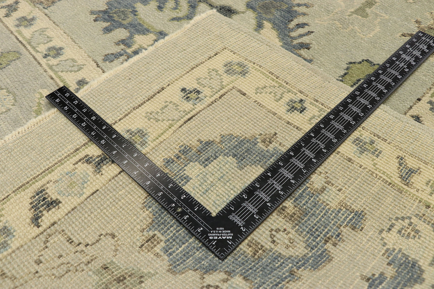 10 x 14 Contemporary Turkish Oushak Rug 52901