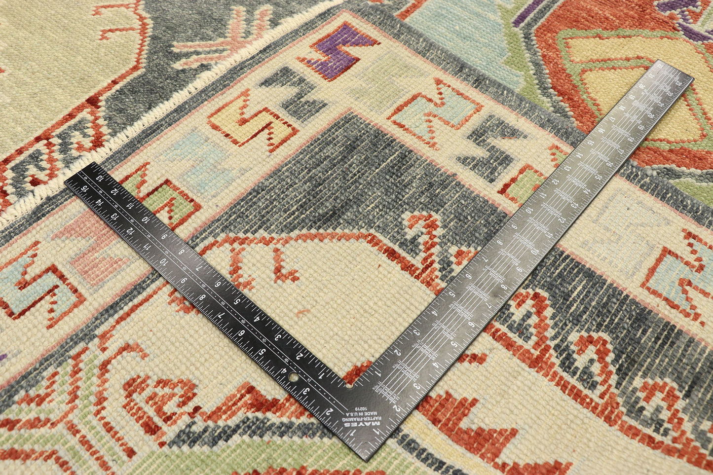 9 x 13 Contemporary Turkish Oushak Rug 52909