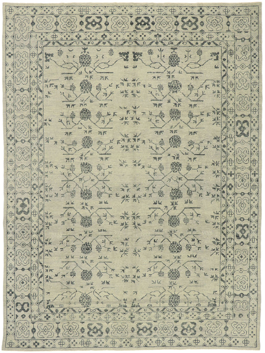 9 x 13 Turkish Khotan Rug 52914