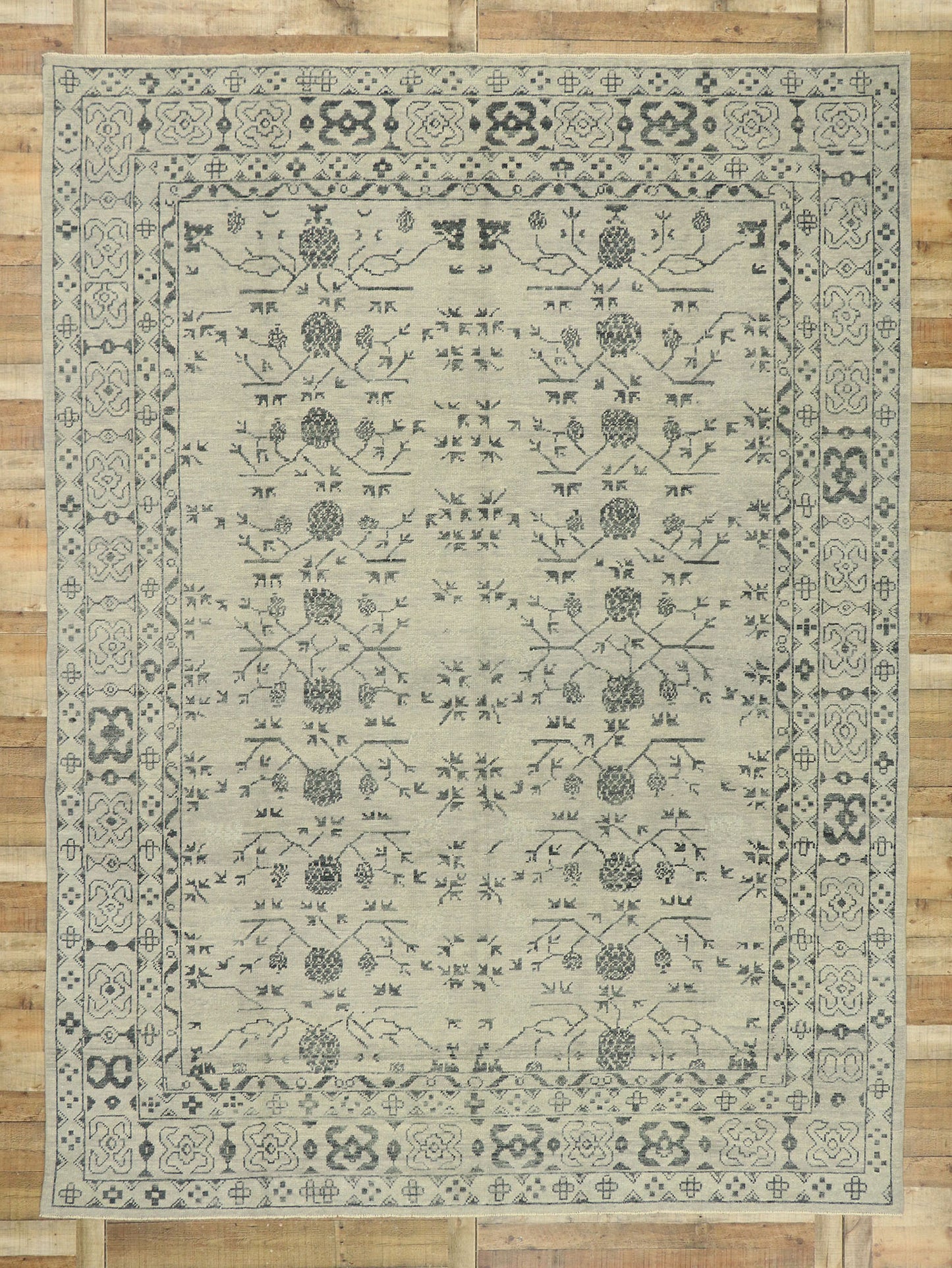 9 x 13 Turkish Khotan Rug 52914