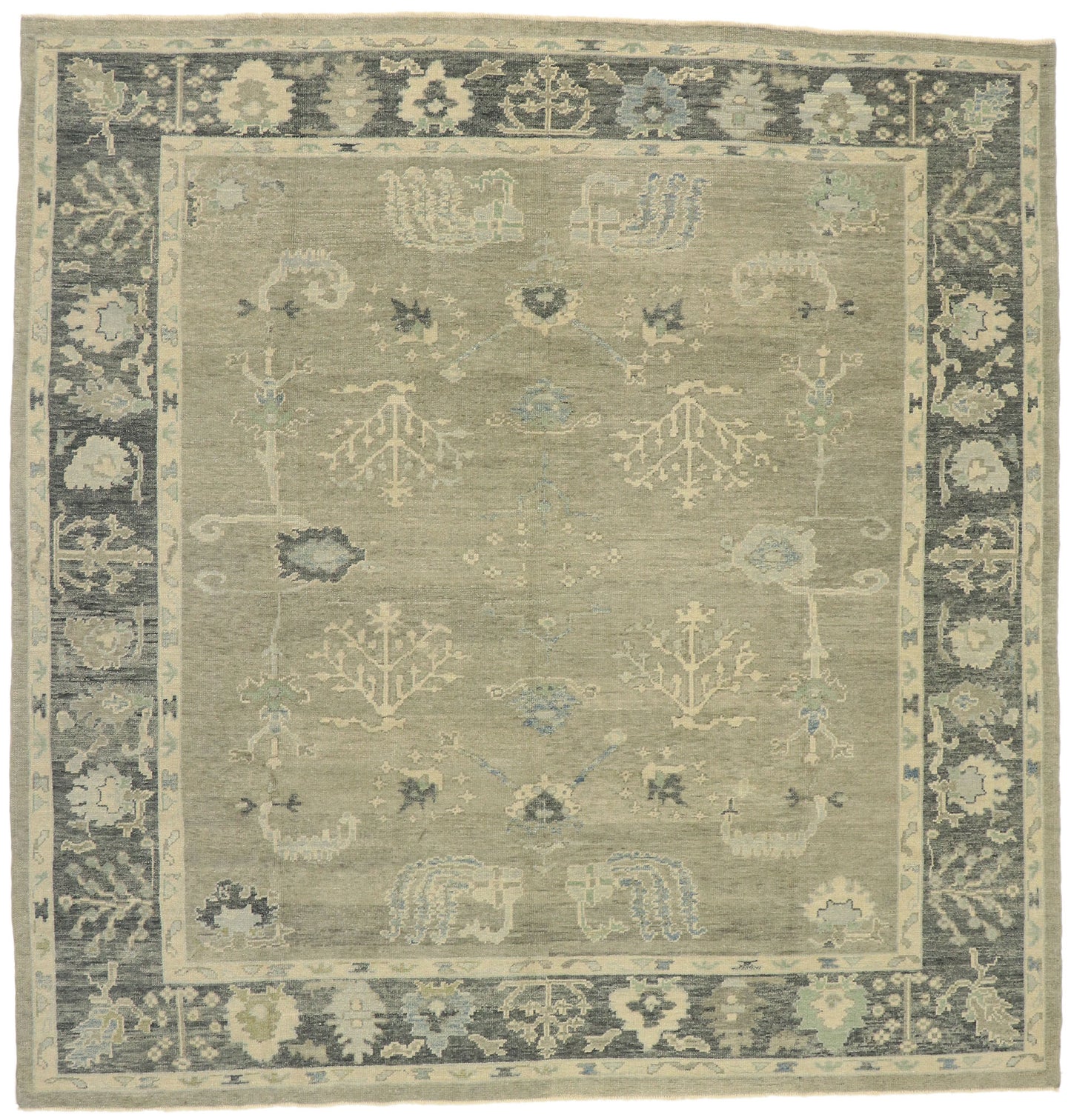 10 x 11 Turkish Oushak Rug 52917