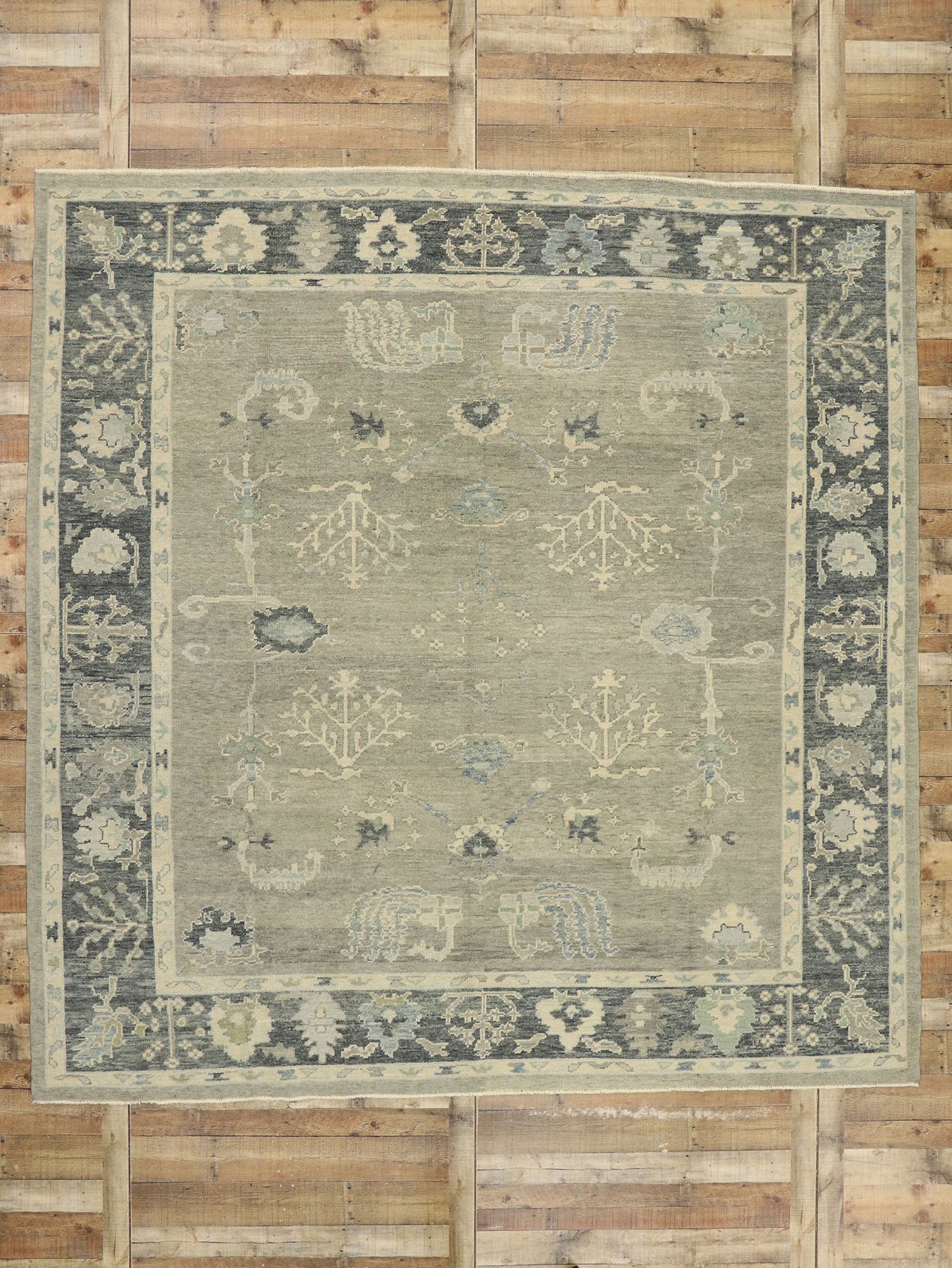 10 x 11 Turkish Oushak Rug 52917