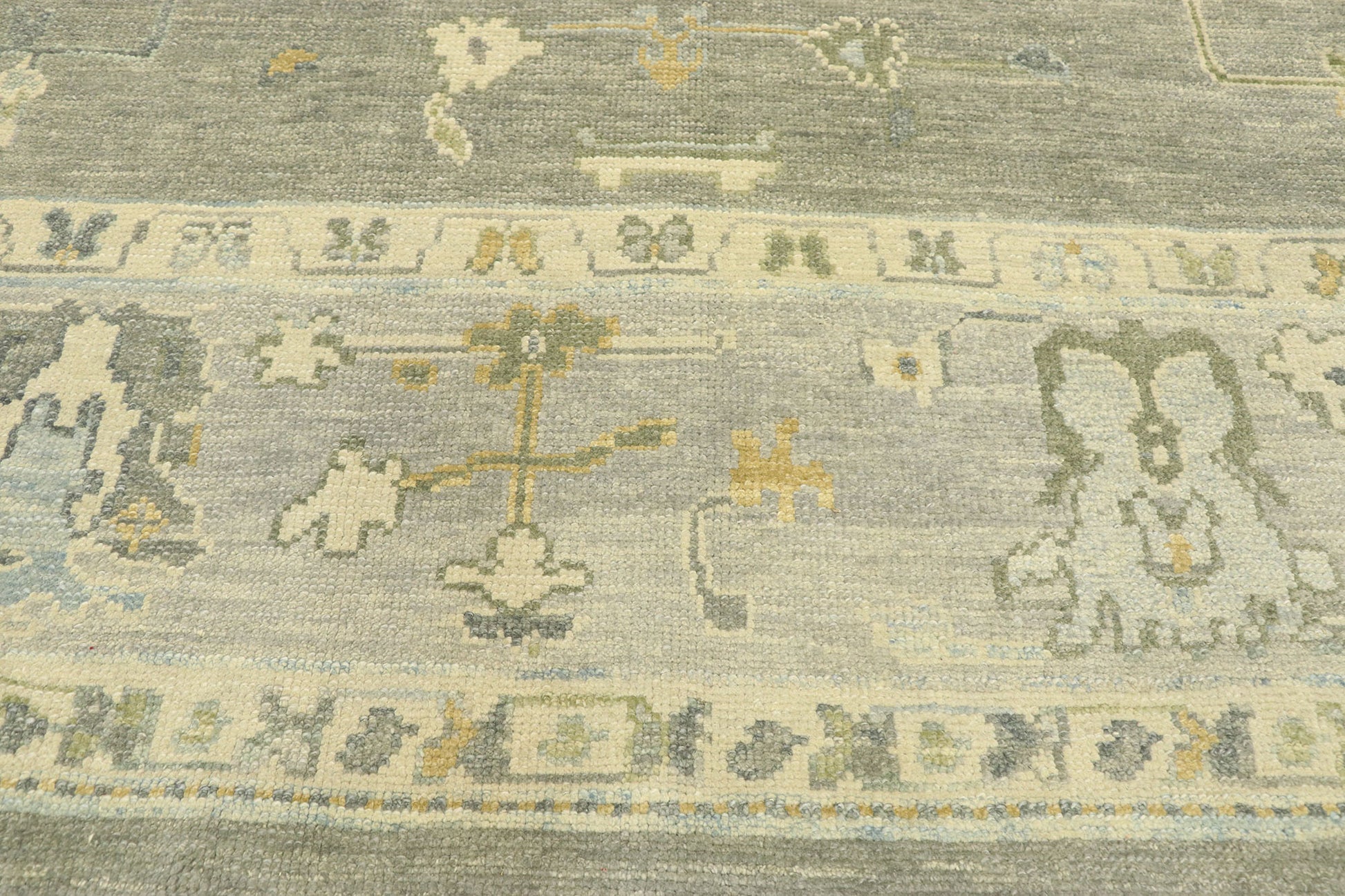 9 x 12 Contemporary Turkish Oushak Rug 52941