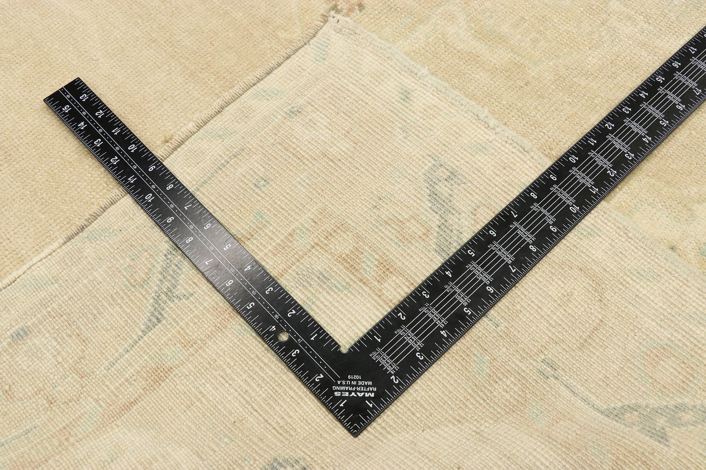 4 x 6 Vintage Turkish Oushak Rug 52970
