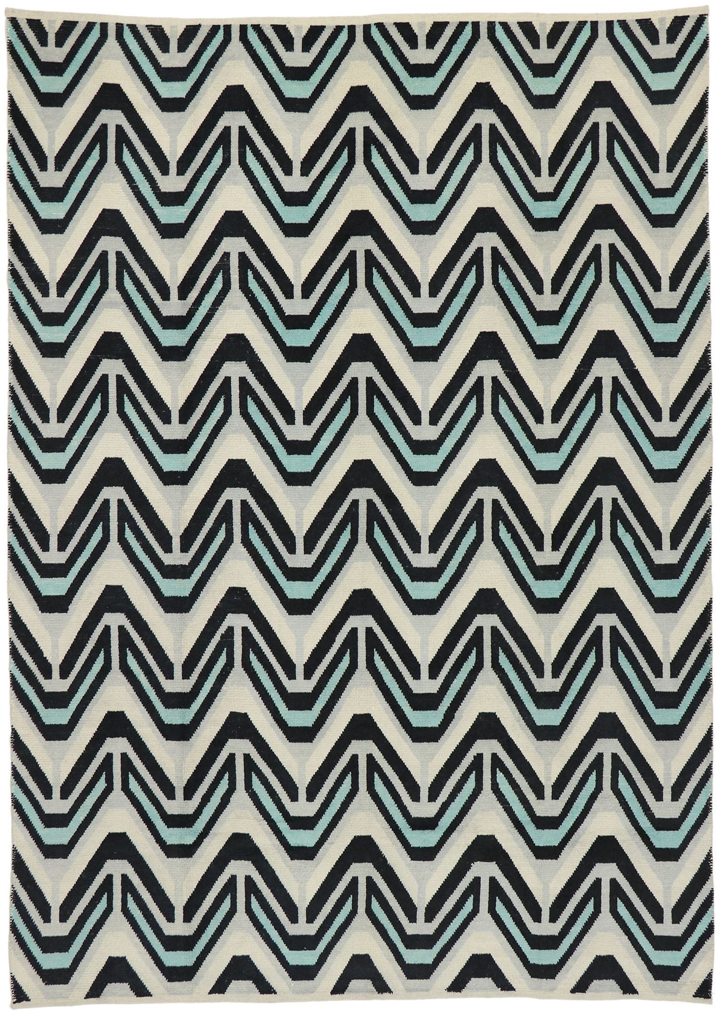 9 x 13 Contemporary Moroccan Rug 52994