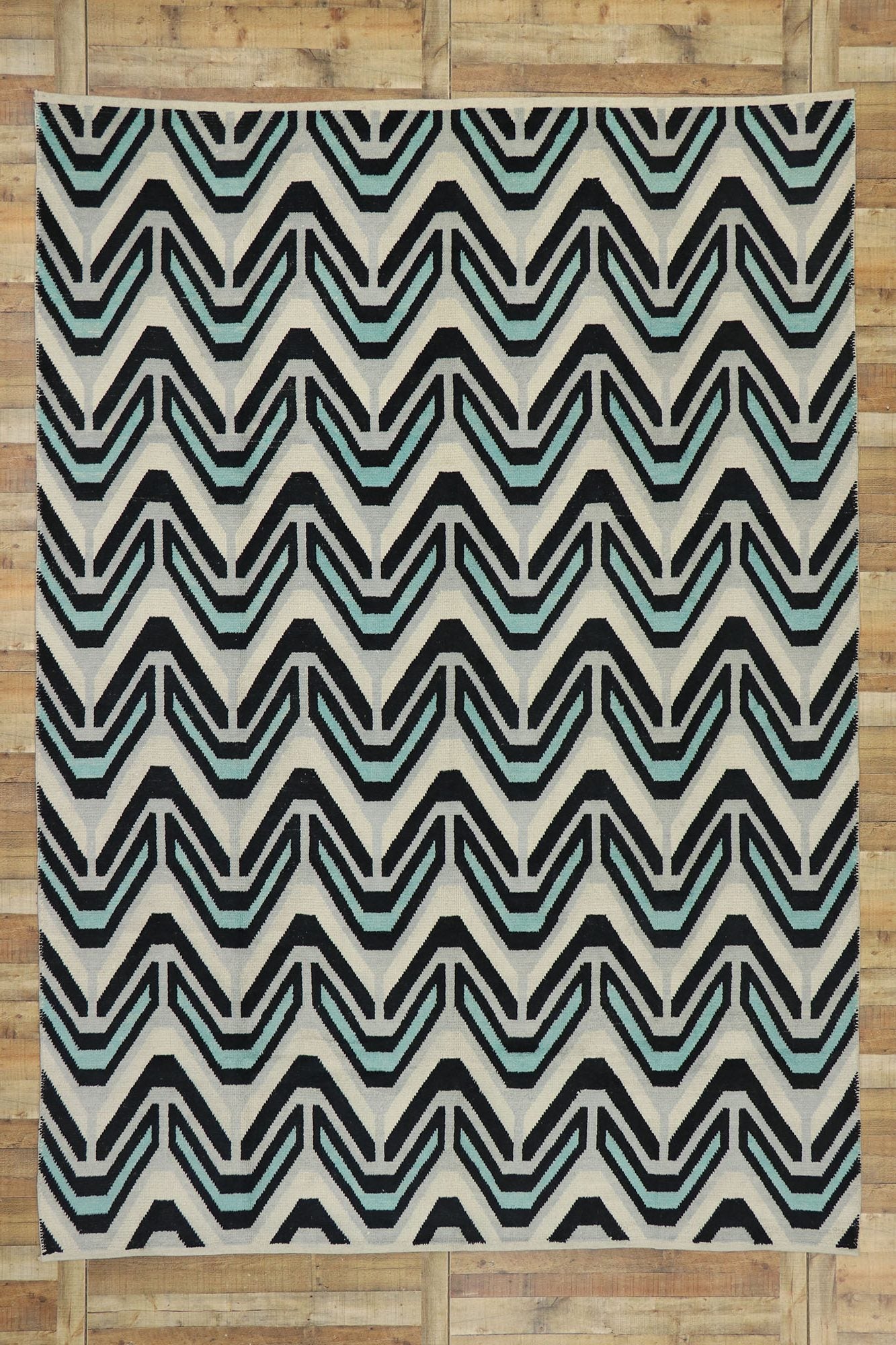 9 x 13 Contemporary Moroccan Rug 52994