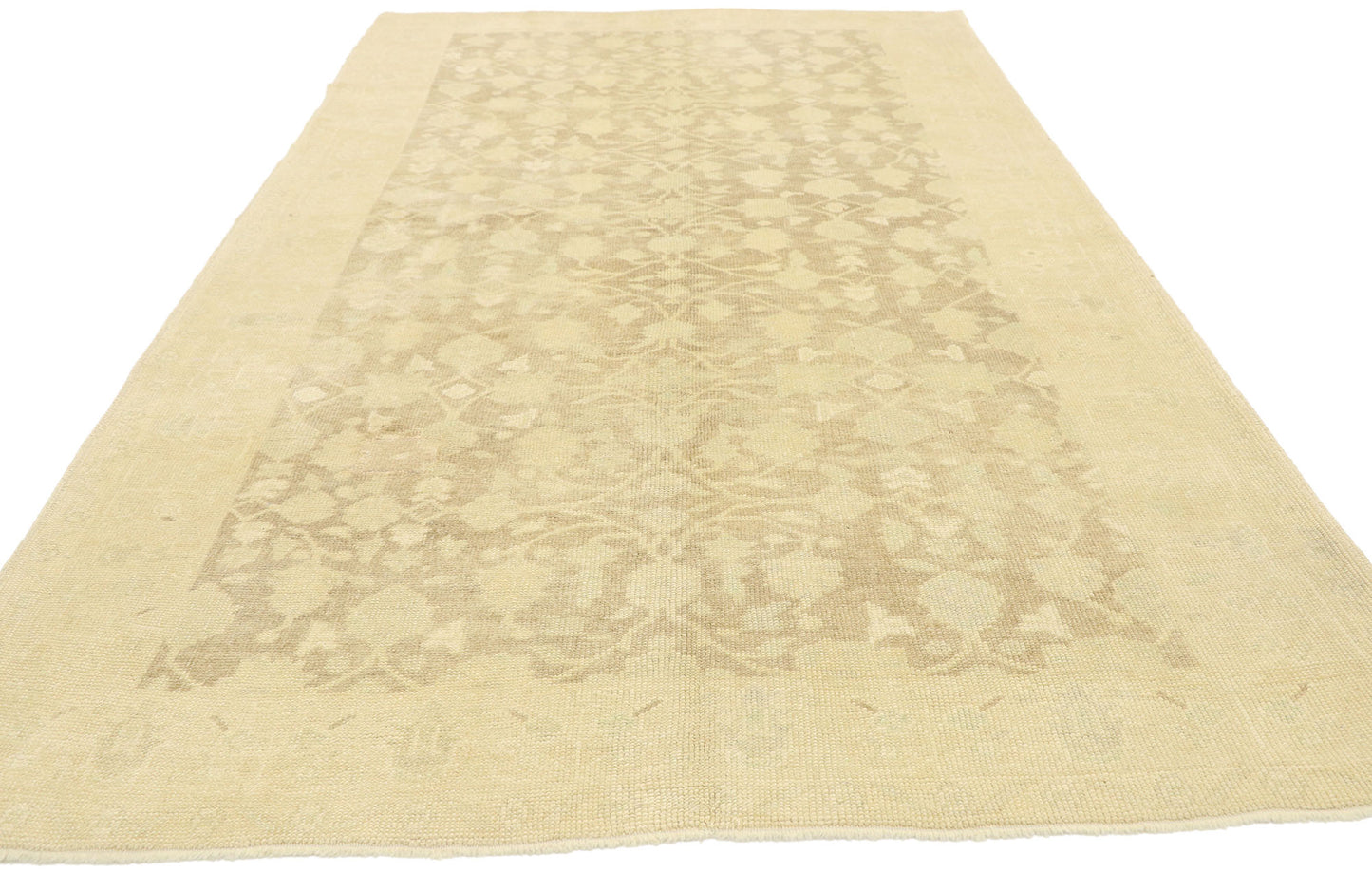 5 x 8 Vintage Turkish Oushak Rug 53018