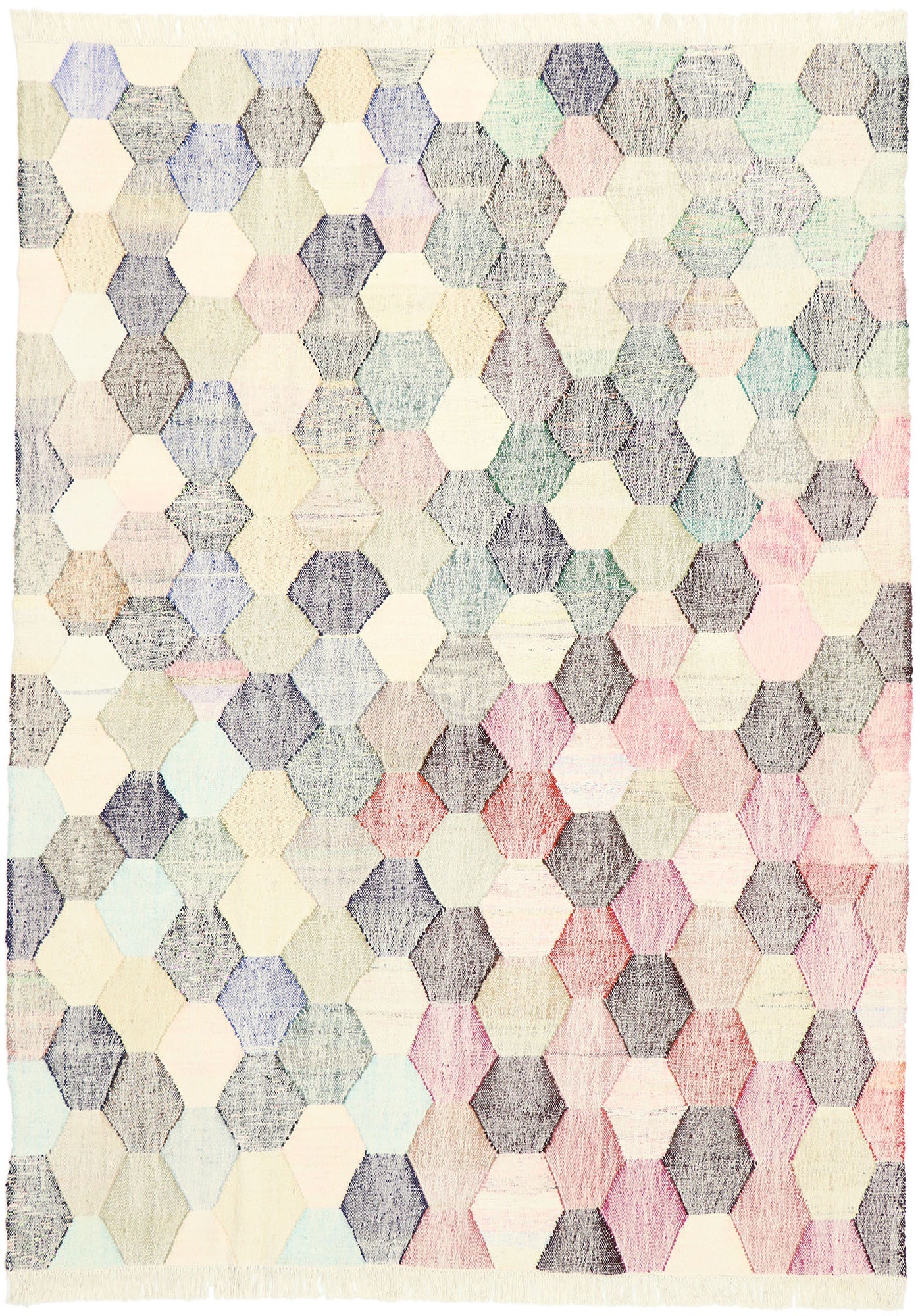 8 x 11 Modern Turkish Kilim Rug 53022