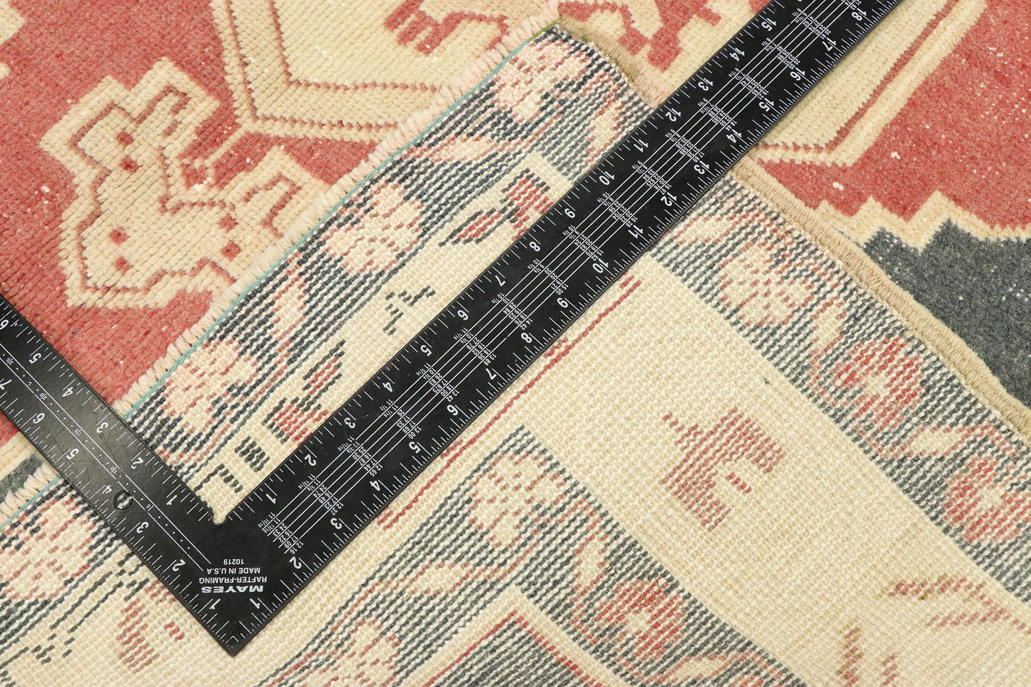 4 x 7 Vintage Turkish Oushak Rug 53043