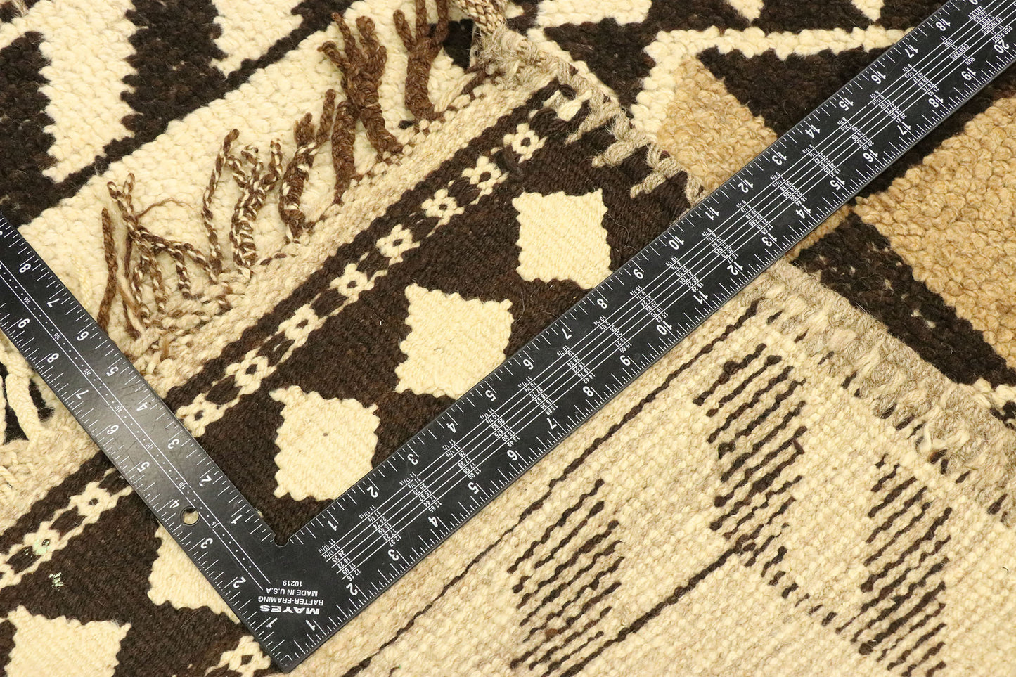 3 x 13 Vintage Turkish Oushak Runner 53086
