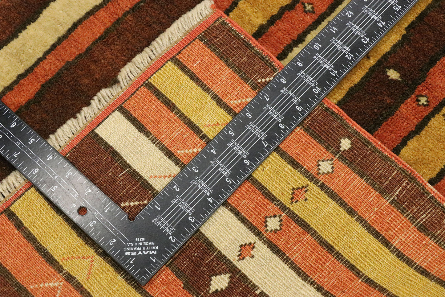 2 x 3 Vintage Turkish Oushak Rug 53094