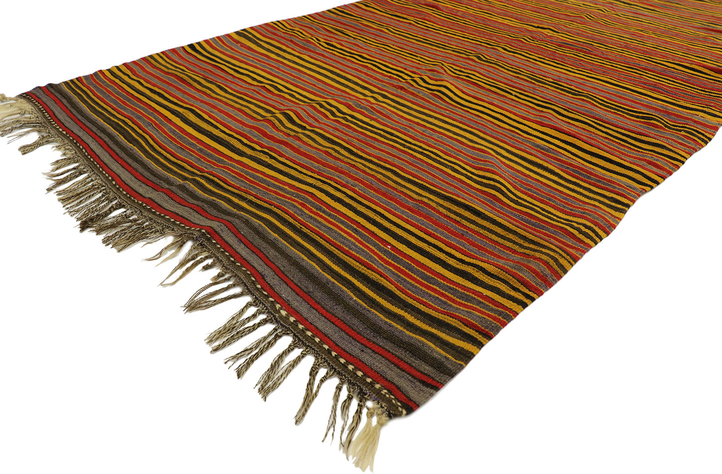 5 x 10 Vintage Turkish Kilim Rug 53112