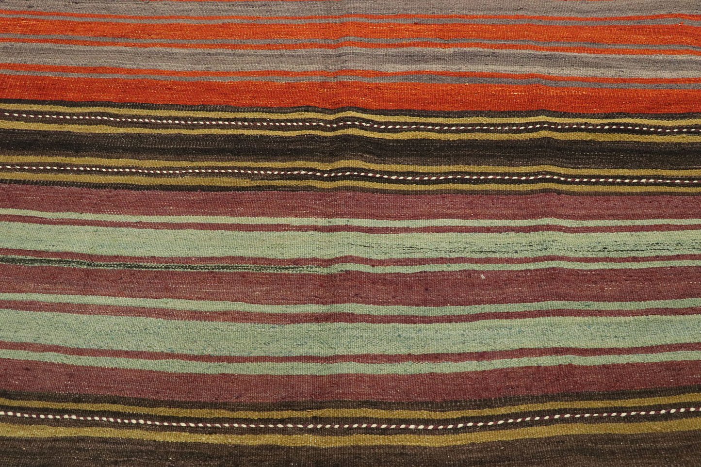5 x 14 Vintage Turkish Kilim Rug 53114