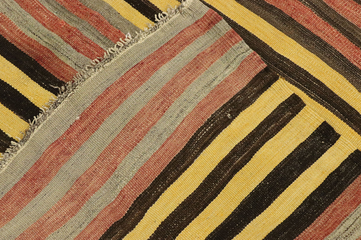 5 x 12 Vintage Turkish Kilim Rug 53116